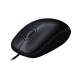 Logitech Žični Optički Miš 1000 DPI, 3 Tastera, USB, Ambidekstrnski, Crni - Miševi i tastature
