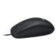 Logitech Žični Optički Miš 1000 DPI, 3 Tastera, USB, Ambidekstrnski, Crni - Miševi i tastature