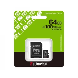 Memorijska kartica U1 V10 SDXC 64GB Canvas Kingston