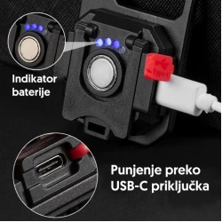 Multifunkcionalna punjiva LED mini lampa