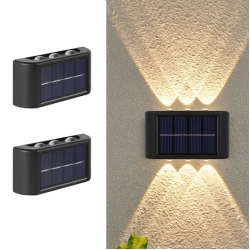 Nazidna solarna lampa u dva smera - 2 kom.
