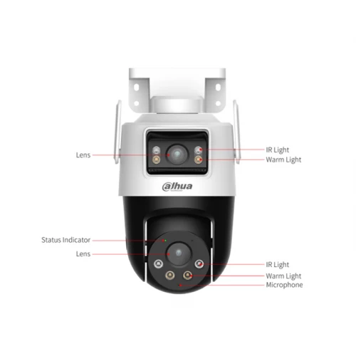 Outdoor Wi-Fi Dual-Lens DAHUA P3D-3F-PV 3+3MP - IP kamere Outdoor Wi-Fi Dual-Lens DAHUA P3D-3F-PV 3+3MP - IP kamere