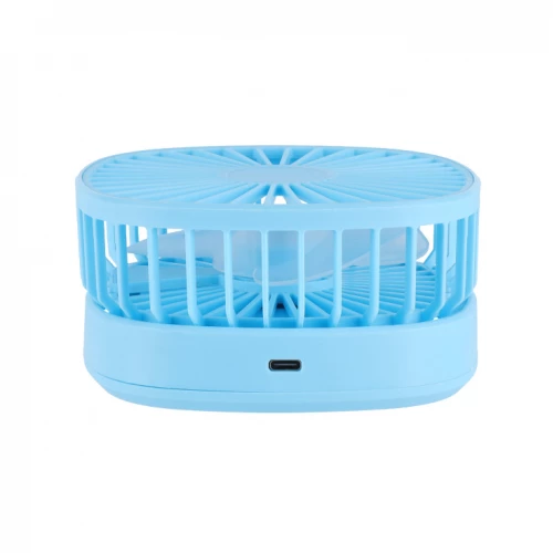 PROSTO stoni USB mini ventilator plavi - Stoni ventilatori PROSTO stoni USB mini ventilator plavi - Stoni ventilatori
