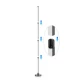 Podna RGB lampa 17W - Dekorativna rasveta Podna RGB lampa 17W - Dekorativna rasveta