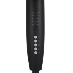 Podni ventilator 50W sa 3 brzine crni visina 134cm