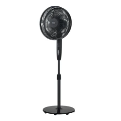 Podni ventilator 50W sa 3 brzine crni visina 134cm