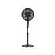 Podni ventilator 50W sa 3 brzine crni visina 134cm - Stojeći ventilatori