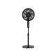 Podni ventilator 50W sa 3 brzine crni visina 134cm - Stojeći ventilatori