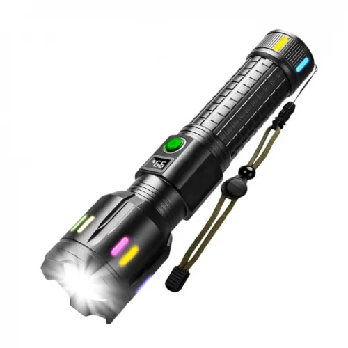 Punjiva LED baterijska lampa sa displejem - Led lampe na baterije Punjiva LED baterijska lampa sa displejem - Led lampe na baterije