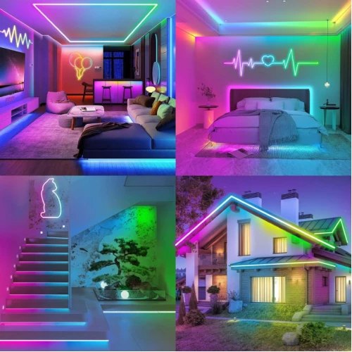 RGB LED niz 5m - Led trake