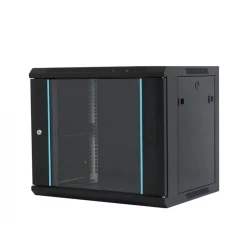 Rack orman nazidni, 18U, 600x600, staklena vrata