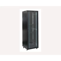 Rack orman samostojeći, 22U, 600x600, staklena vrata
