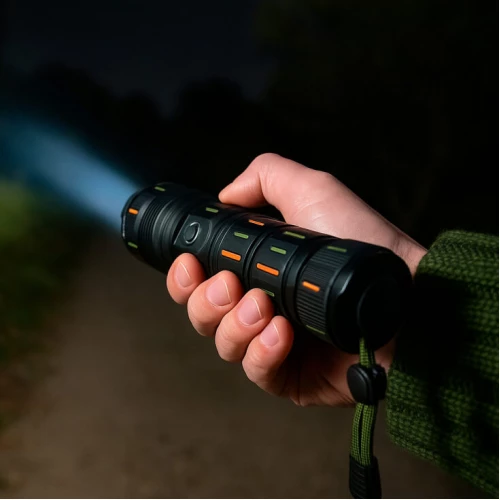 Ručna LED lampa sa WHITE LASER LED tehnologijom - Led lampe na baterije