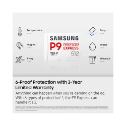 Samsung SDXC kartica 256GB SD Express do 800MB/s V30 otporna na uslove