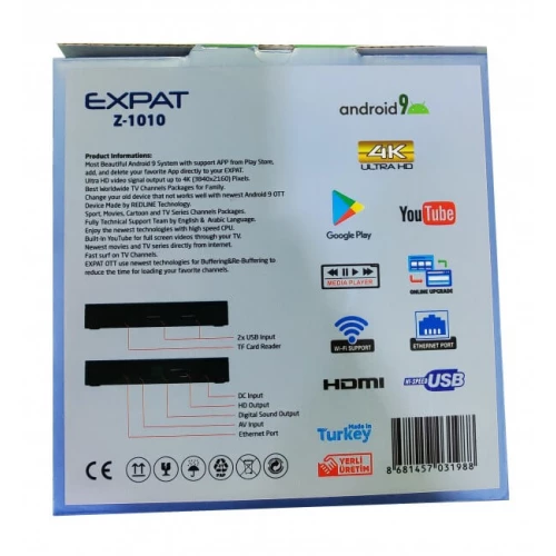 Set - Top Box DVB-EXPAT Z1010 Prijemnik IPTV - Ostala oprema