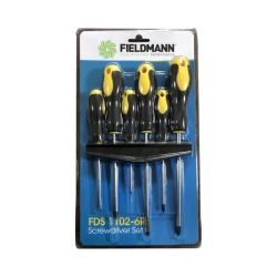 Set odvijača FIELDMANN FDS 1102-6R – CrV čelik, magnetni vrhovi