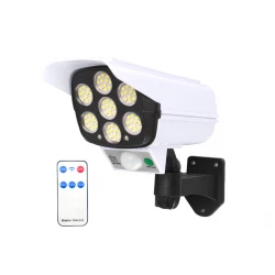Solarna LED lampa oblik kamere sa PIR senzorom