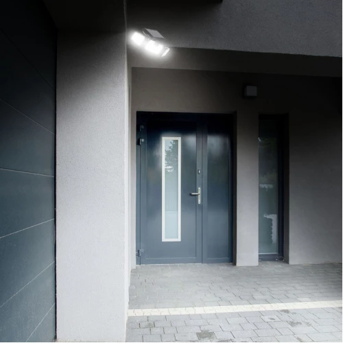 Solarna LED lampa sa PIR senzorom podesiv - Led spoljna rasveta Solarna LED lampa sa PIR senzorom podesiv - Led spoljna rasveta