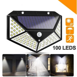 Solarna LED lampa sa PIR senzorom zidna