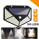 Solarna LED lampa sa PIR senzorom zidna - Led spoljna rasveta
