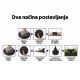Solarna baštenska lampa - 4 kom. - Led spoljna rasveta Solarna baštenska lampa - 4 kom. - Led spoljna rasveta