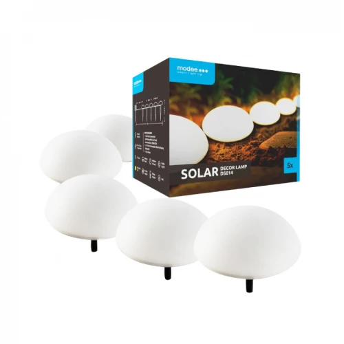 Solarna baštenska lampa - 5 kom. - Led spoljna rasveta Solarna baštenska lampa - 5 kom. - Led spoljna rasveta