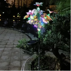 Solarna baštenska lampa "leptiri"