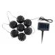 Solarni LED niz 4.8 m, 7 lampiona - Led spoljna rasveta Solarni LED niz 4.8 m, 7 lampiona - Led spoljna rasveta