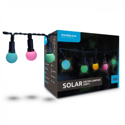 Solarni LED niz 7.9 m, 50 lampiona - Dekorativna rasveta Solarni LED niz 7.9 m, 50 lampiona - Dekorativna rasveta