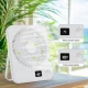 Stoni USB mini ventilator sa displejem beli - Stoni ventilatori Stoni USB mini ventilator sa displejem beli - Stoni ventilatori
