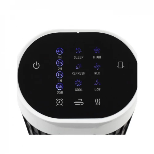 Stubni ventilator sa displejem 45W crni - Stubni ventilatori