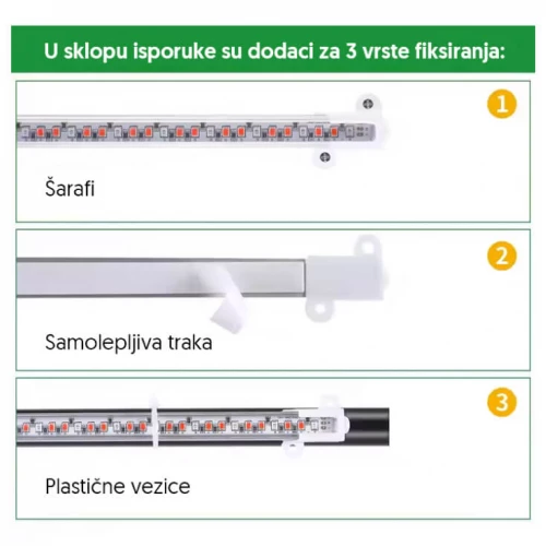 Trostruka lampa za biljke 13W - Lampe za biljke Trostruka lampa za biljke 13W - Lampe za biljke