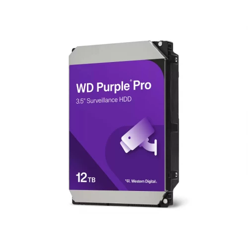 WD 12TB 3.5 inča Purple Pro hard disk - Hard disk za video nadzor