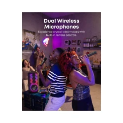 Anker Soundcore party zvučnik sa subwooferom, mikrofonima i RGB (ZVU03705)