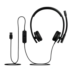 Logitech žične slušalice preko glave USB-A sa mikrofonom (ZVU03703)