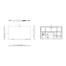 Hisense 86 inča interaktivni panel 4K, 55 tačaka dodira (DSS00291)