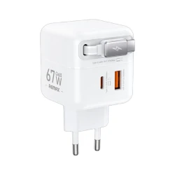 Remax 67W GaN punjač sa uvlačivim USB-C kablom (MOB03331)