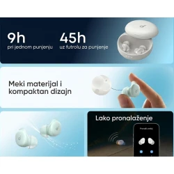 Anker Soundcore Sleep A30 bubice za spavanje sa ANC, bele