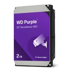 WD Purple 2TB hard disk za video nadzor CMR 64MB WD23PURZ