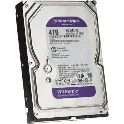 WD Purple 4TB hard disk za video nadzor CMR 128MB WD44PURZ
