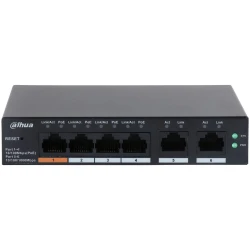 Dahua CS4006-4ET-60 PoE svič 6 portova 4 PoE 60W cloud upravljanje