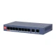 Dahua CS4010-8ET2GT-60 PoE svič 10 portova 8 PoE 60W DIP prekidač