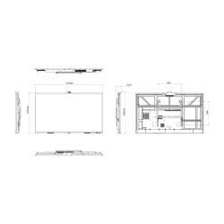 Hisense 75 inča interaktivni panel 4K, 55 tačaka dodira (DSS00290)