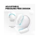 Anker Soundcore AeroFit 2 open ear bežične slušalice, bele