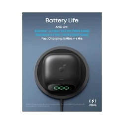 Anker Soundcore Liberty 5 Pro bežične bubice sa ANC, crne
