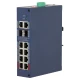 Dahua CHS4212-8GT očvrsnuti cloud gigabitni PoE switch 12 portova sa SFP i DIP 110W
