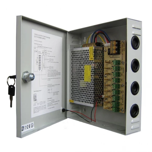 Napojna jedinica 90~260VAc/12VDc 20A BPS12-18-20 - Napajanje kamera za video nadzor Napojna jedinica 90~260VAc/12VDc 20A BPS12-18-20 - Napajanje kamera za video nadzor