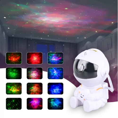 Astronaut zvezdano nebo sa nebula projektorom - Dekorativna rasveta