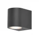 BRAYTRON siva zidna lampa 1xGU10 - Led spoljna rasveta