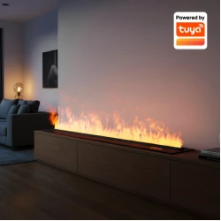 Dekorativni el. kamin sa vodenom parom, 1500mm